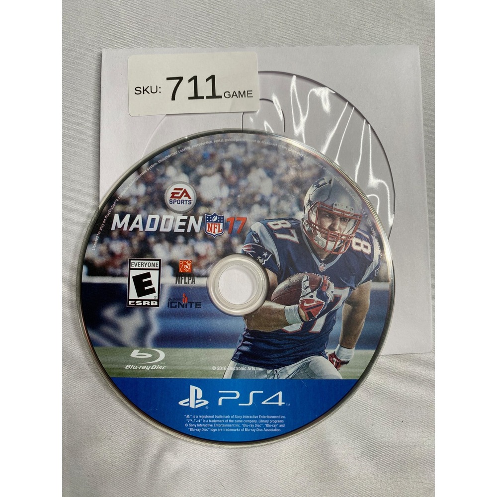 EA Sports Madden NFL 17 Sony PlayStation 4
